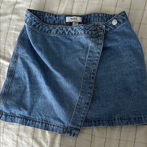Forever 21 Blue Denim Mini Skirt